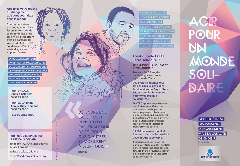 Campagne pour l'engagement du CCFD-Terre-Solidaire